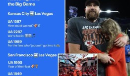 特拉维斯·凯尔斯，泰勒·斯威夫特从联合航空，美国航空获得特殊航班号码