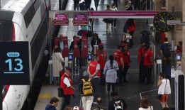 奥运会开幕前，法国铁路遭到破坏，造成混乱