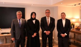 卡特尔会见巴勒斯坦部长;讨论加沙