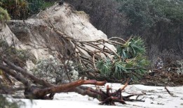 毁灭性的大风过后，成千上万的家庭停电