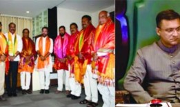 特伦甘纳邦人民党议员拒绝在Akabruddin Owaisi面前宣誓