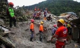 菲律宾南部山体滑坡造成的死亡人数上升至68人