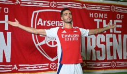 在3160万英镑转会完成后，阿森纳公布了米克尔·梅里诺的队号