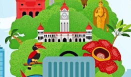 乘坐可持续旅游飞机