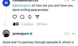 詹姆斯·冈恩承诺《和平使者》第二季的精彩结局