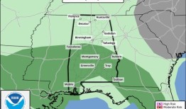 今天阿拉巴马州可能会有更多强风暴