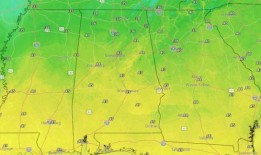 美国阿拉巴马州大部分地区天气寒冷，管道爆裂